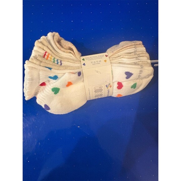 Life Is Good Womens Cushioned No-Show Socks 6-Pair Pack Love Is Love - Picture 3 of 8